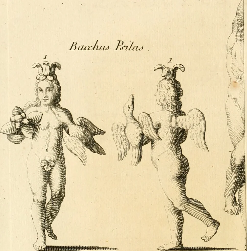 An illustration from Explication de divers monumens singuliers, qui ont rapport a la religion des plus anciens peuples : avec l'examen de la derniere edition des ouvrages de S. Jerôme, & un traité sur l'astrologie judiciaire : ouvrage enrichi de figures en taille-douce, 1739, leaf 135
