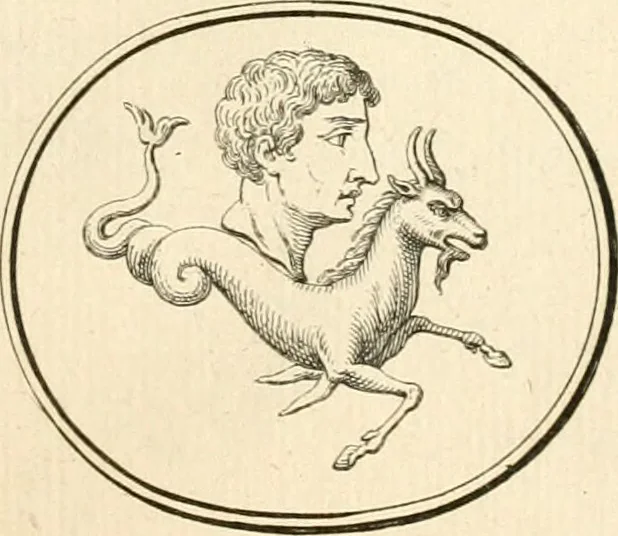 An illustration from Explication de divers monumens singuliers, qui ont rapport a la religion des plus anciens peuples : avec l'examen de la derniere edition des ouvrages de S. Jerôme, & un traité sur l'astrologie judiciaire : ouvrage enrichi de figures en taille-douce, 1739, leaf 428
