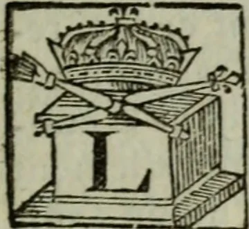 An illustration from Explication de l'oraison dominicale : composée des pensées et des paroles mêmes de S. Augustin, qu'on a extraites avec une très-exacte fidélité ; où l'on explique les secrets de l'humilité chrétienne, & toute la substance de la divine morale de Jesus-Christ, 1688, leaf 8
