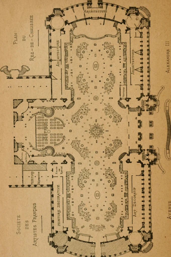 An illustration from Explication des ouvrages de peinture et dessins, sculpture, architecture et gravure, des artistes vivans, 1673, leaf 5