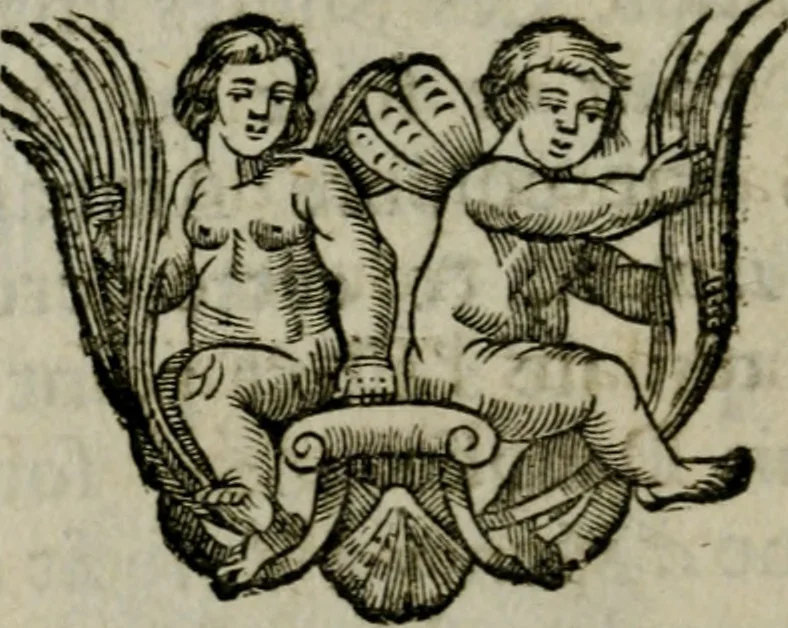 An illustration from Explication des tableaux de la galerie de Versailles et de ses deux sallons, 1687, leaf 87