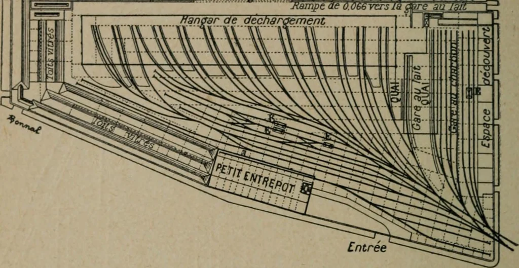 An illustration from Exploitation technique des chemins de fer .., 1907, leaf 101