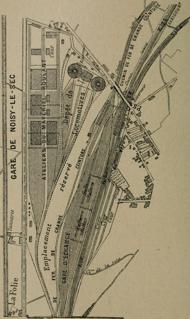 An illustration from Exploitation technique des chemins de fer .., 1907, leaf 105