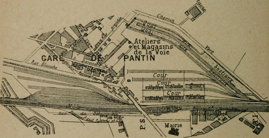 An illustration from Exploitation technique des chemins de fer .., 1907, leaf 135