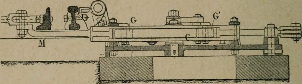 An illustration from Exploitation technique des chemins de fer .., 1907, leaf 257