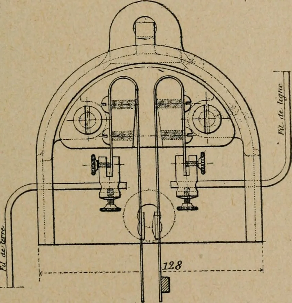 An illustration from Exploitation technique des chemins de fer .., 1907, leaf 292