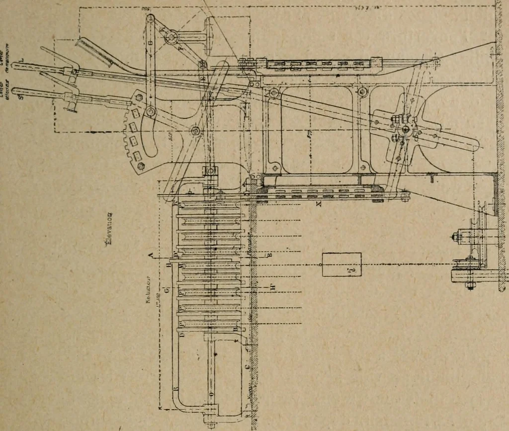An illustration from Exploitation technique des chemins de fer .., 1907, leaf 312