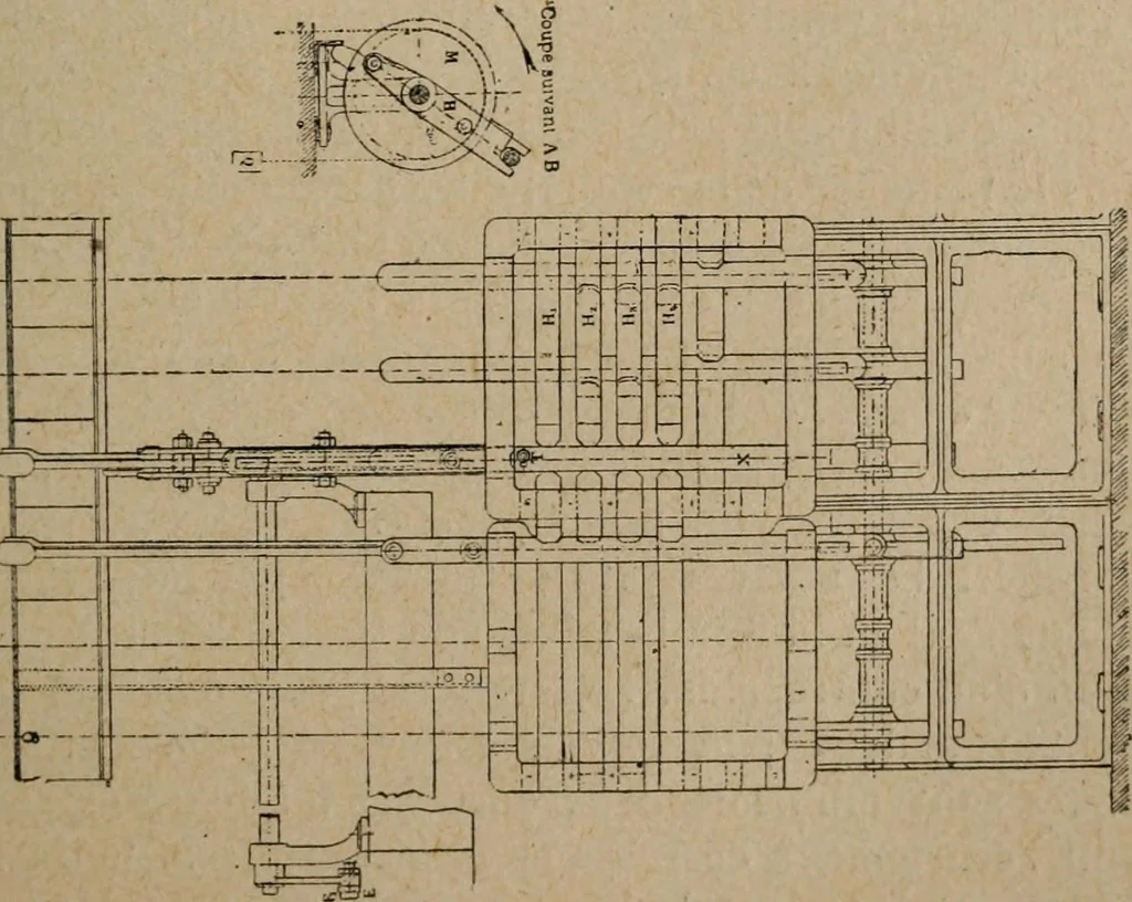An illustration from Exploitation technique des chemins de fer .., 1907, leaf 312
