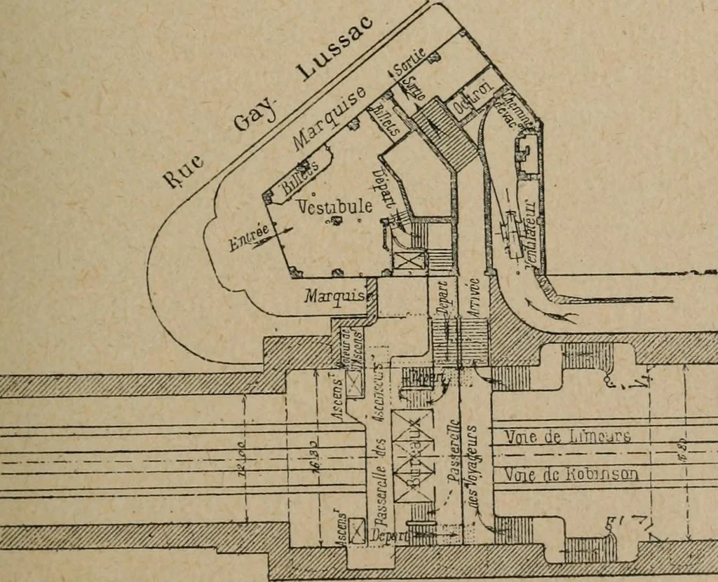 An illustration from Exploitation technique des chemins de fer .., 1907, leaf 32
