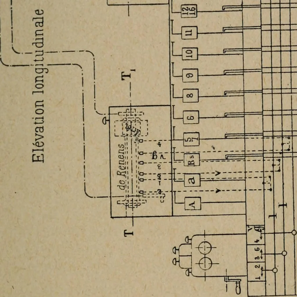An illustration from Exploitation technique des chemins de fer .., 1907, leaf 354