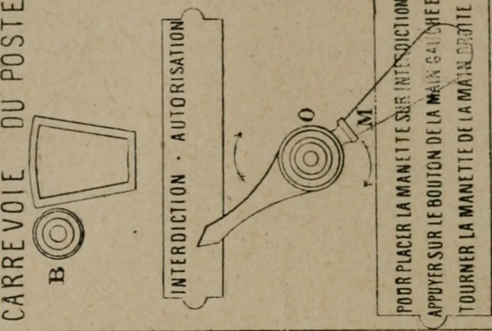 An illustration from Exploitation technique des chemins de fer .., 1907, leaf 371