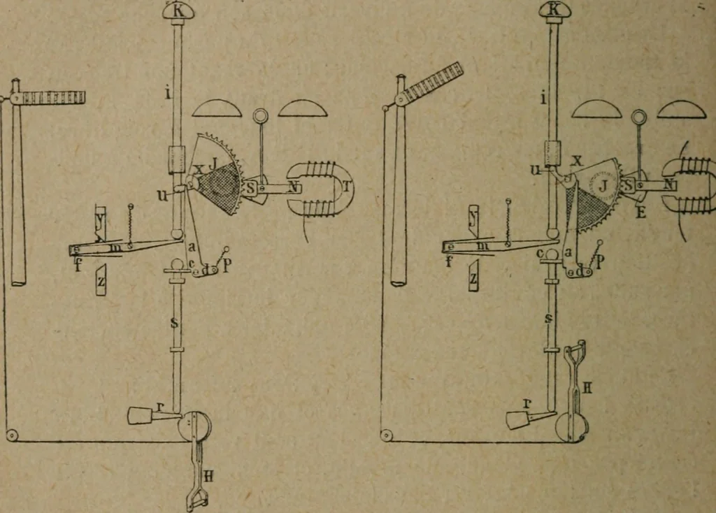 An illustration from Exploitation technique des chemins de fer .., 1907, leaf 459