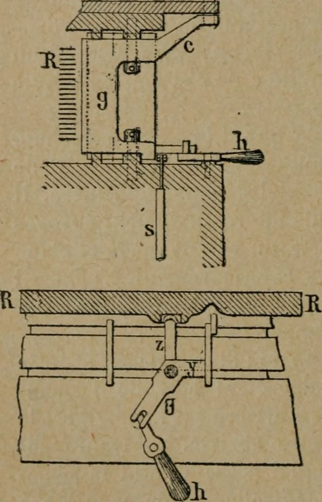 An illustration from Exploitation technique des chemins de fer .., 1907, leaf 461