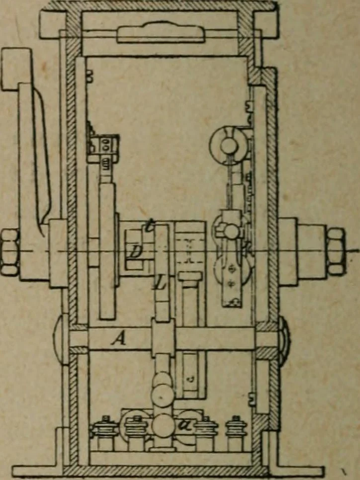 An illustration from Exploitation technique des chemins de fer .., 1907, leaf 467