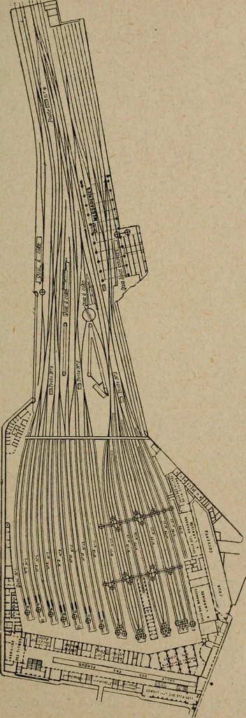 An illustration from Exploitation technique des chemins de fer .., 1907, leaf 48