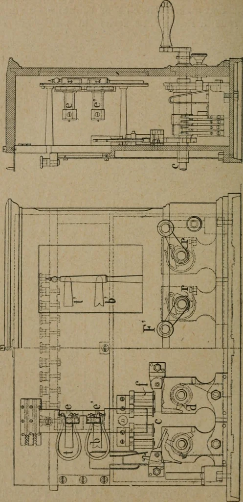 An illustration from Exploitation technique des chemins de fer .., 1907, leaf 507