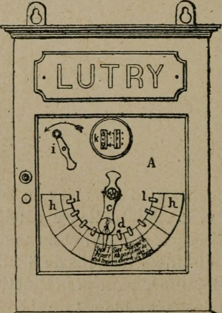An illustration from Exploitation technique des chemins de fer .., 1907, leaf 521