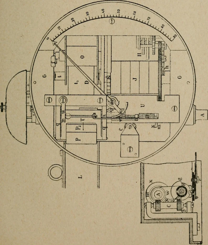An illustration from Exploitation technique des chemins de fer .., 1907, leaf 546