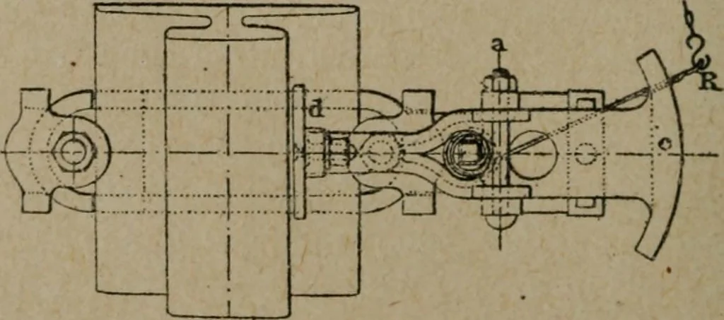 An illustration from Exploitation technique des chemins de fer .., 1907, leaf 557