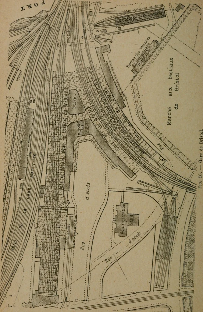 An illustration from Exploitation technique des chemins de fer .., 1907, leaf 57