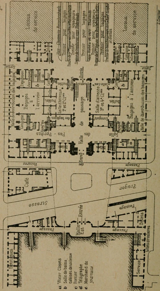An illustration from Exploitation technique des chemins de fer .., 1907, leaf 61