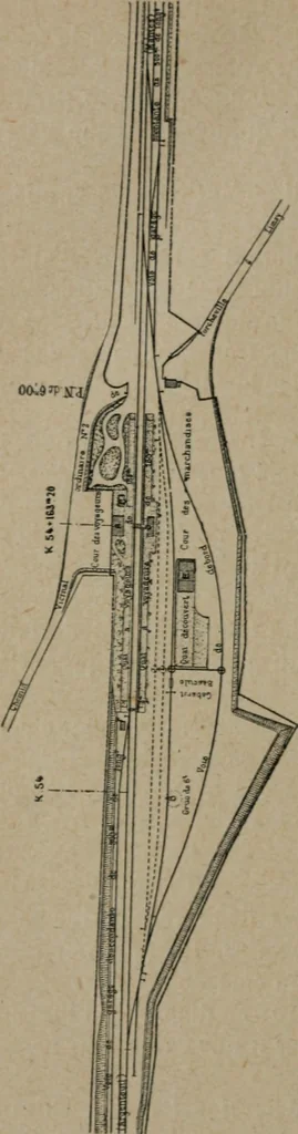 An illustration from Exploitation technique des chemins de fer .., 1907, leaf 79