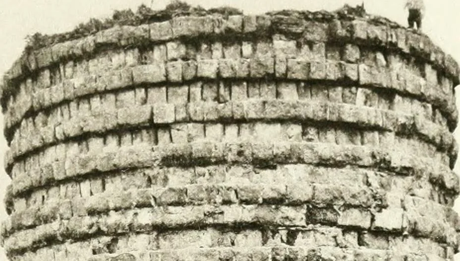 An illustration from Explorations épigraphiques et archéologiques en Tunisie, 1883, leaf 164