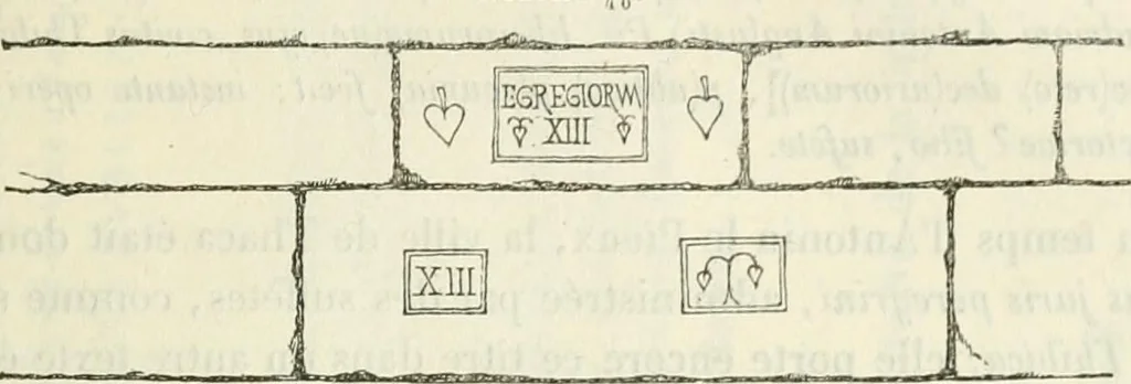 An illustration from Explorations épigraphiques et archéologiques en Tunisie, 1883, leaf 38