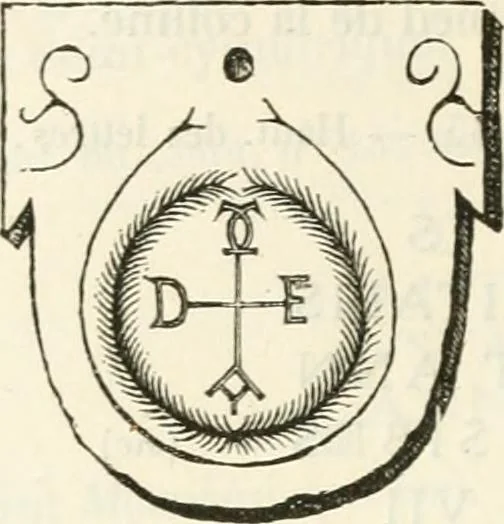 An illustration from Explorations épigraphiques et archéologiques en Tunisie, 1883, leaf 51