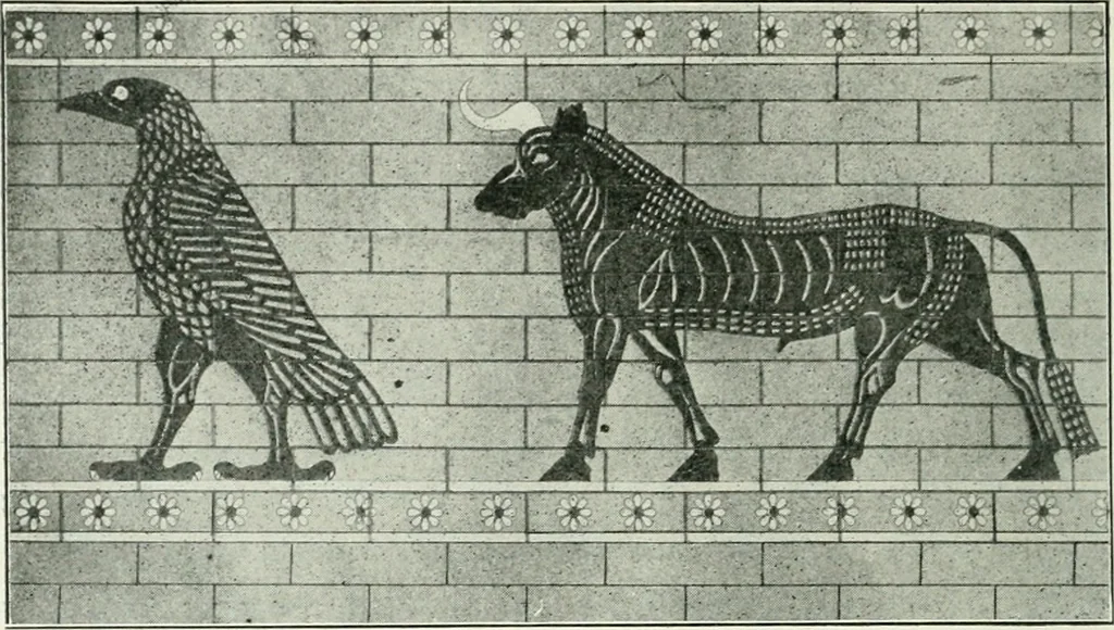 An illustration from Explorations in Bible lands during the 19th century, 1903, leaf 117