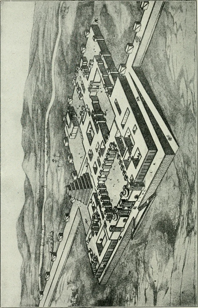 An illustration from Explorations in Bible lands during the 19th century, 1903, leaf 121