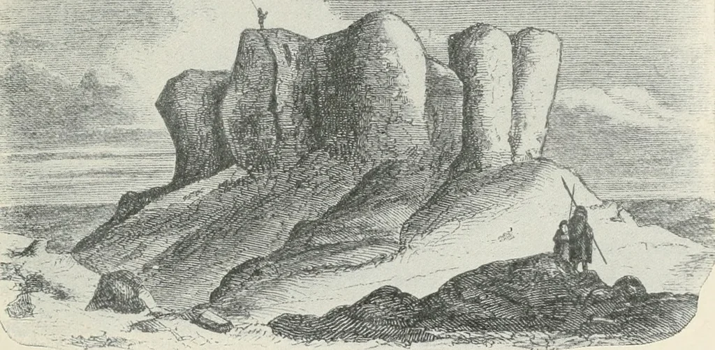 An illustration from Explorations in Bible lands during the 19th century, 1903, leaf 180