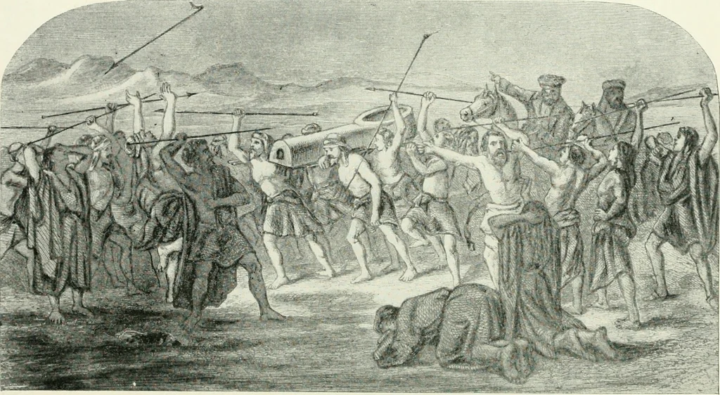 An illustration from Explorations in Bible lands during the 19th century, 1903, leaf 183