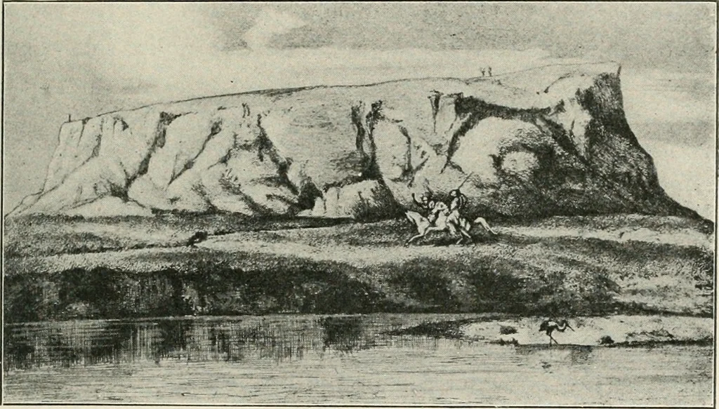 An illustration from Explorations in Bible lands during the 19th century, 1903, leaf 208