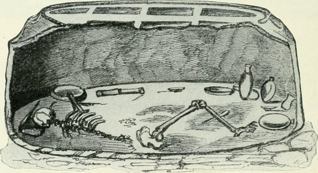 An illustration from Explorations in Bible lands during the 19th century, 1903, leaf 217