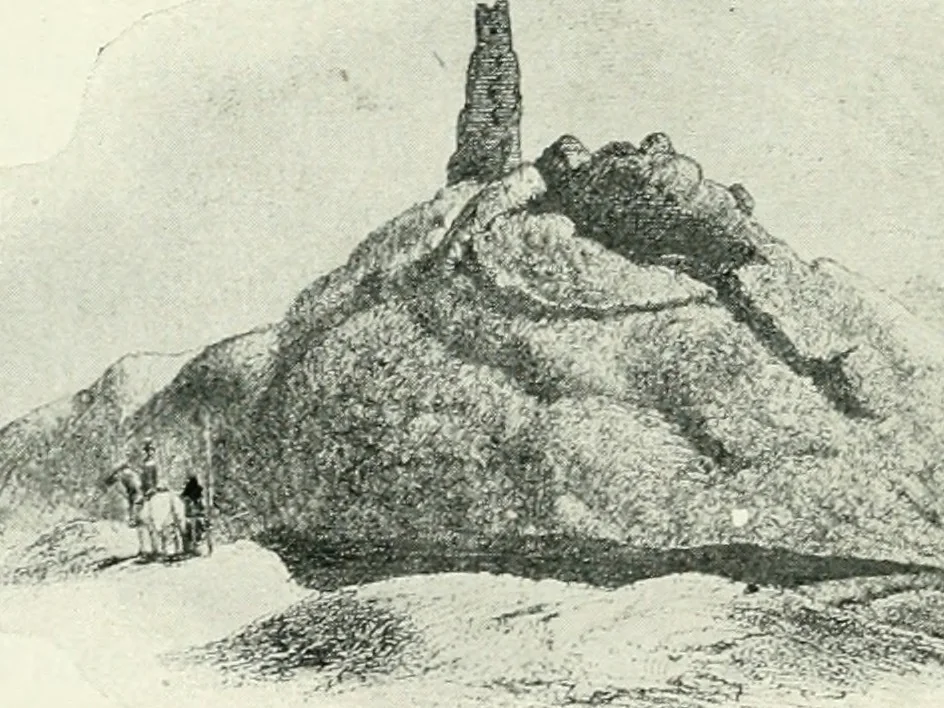 An illustration from Explorations in Bible lands during the 19th century, 1903, leaf 223
