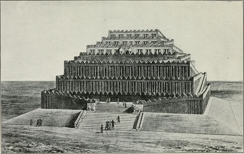 An illustration from Explorations in Bible lands during the 19th century, 1903, leaf 228