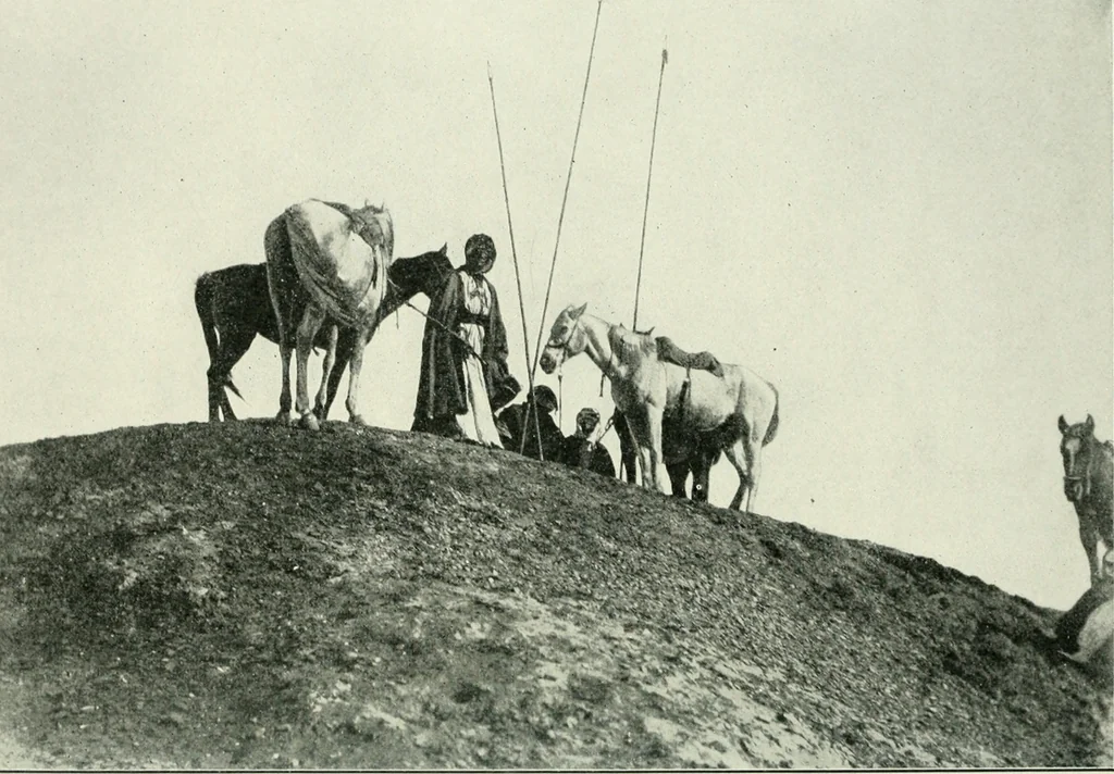 An illustration from Explorations in Bible lands during the 19th century, 1903, leaf 351