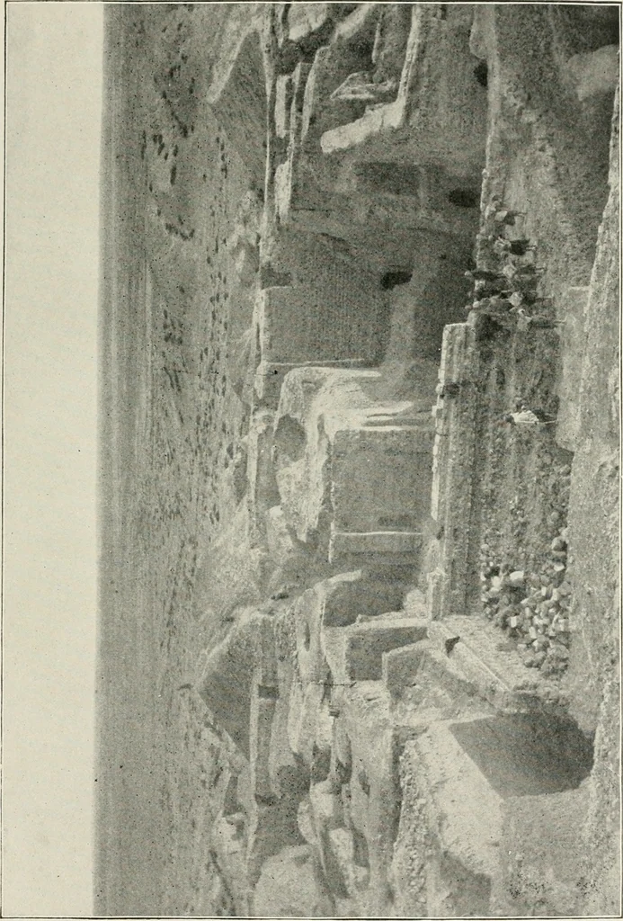 An illustration from Explorations in Bible lands during the 19th century, 1903, leaf 364