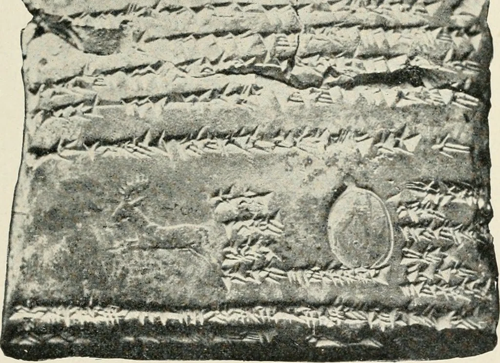 An illustration from Explorations in Bible lands during the 19th century, 1903, leaf 494