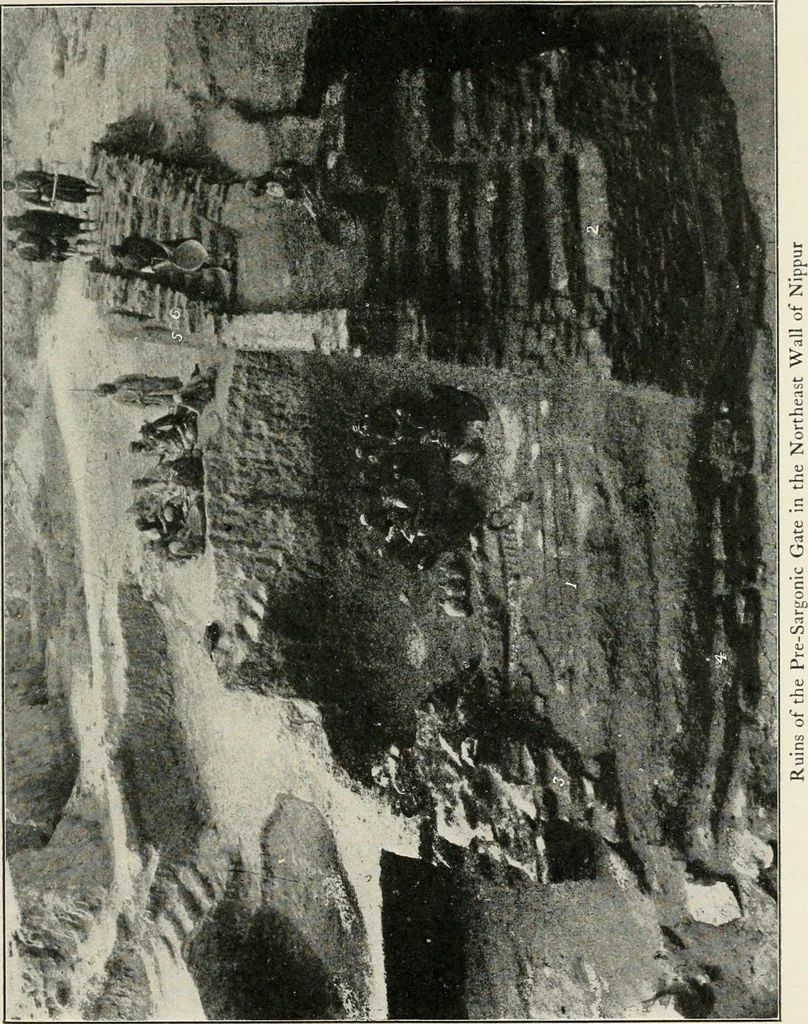 An illustration from Explorations in Bible lands during the 19th century, 1903, leaf 590
