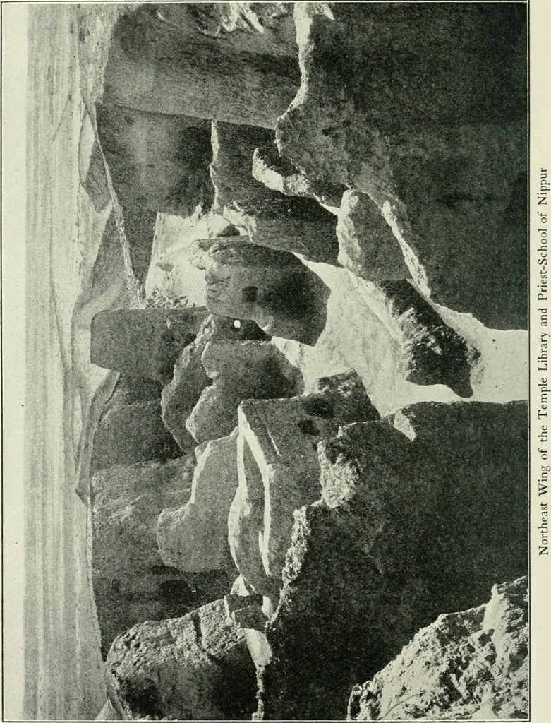 An illustration from Explorations in Bible lands during the 19th century, 1903, leaf 607