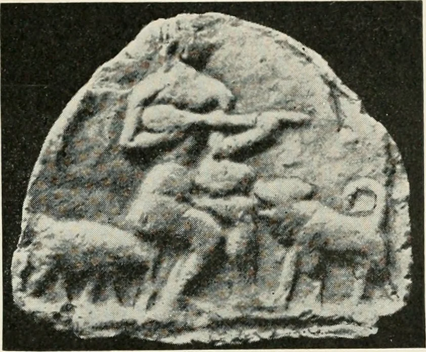 An illustration from Explorations in Bible lands during the 19th century, 1903, leaf 630