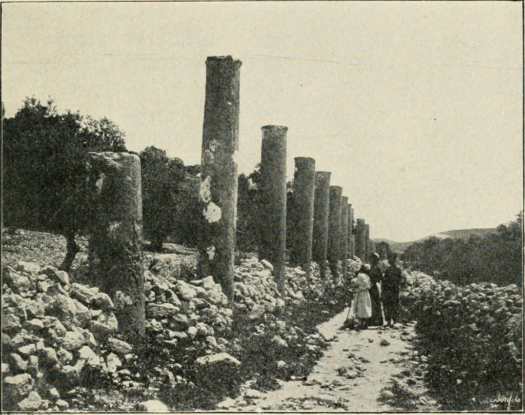 An illustration from Explorations in Bible lands during the 19th century, 1903, leaf 690