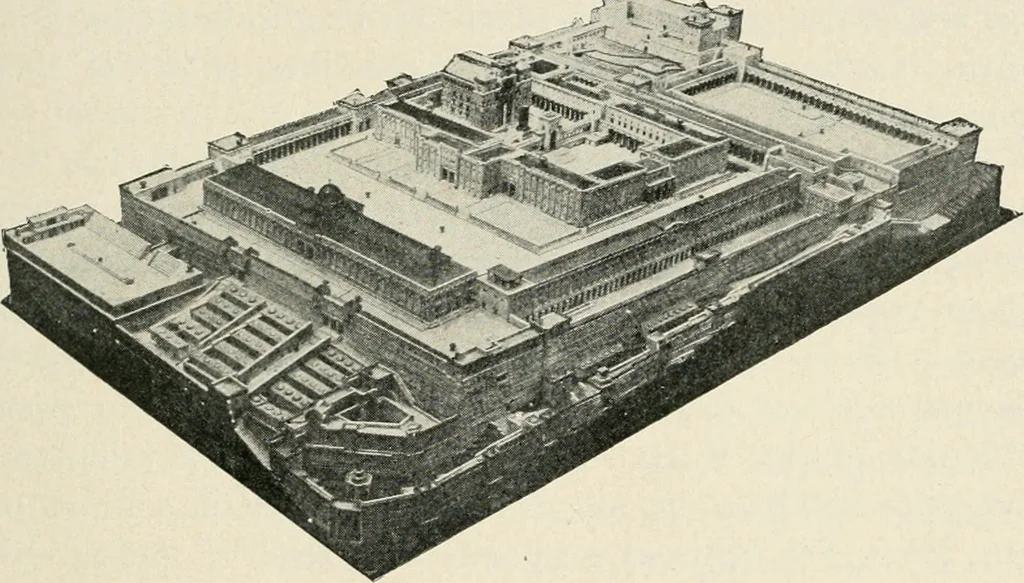An illustration from Explorations in Bible lands during the 19th century, 1903, leaf 700