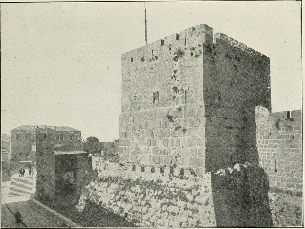 An illustration from Explorations in Bible lands during the 19th century, 1903, leaf 706