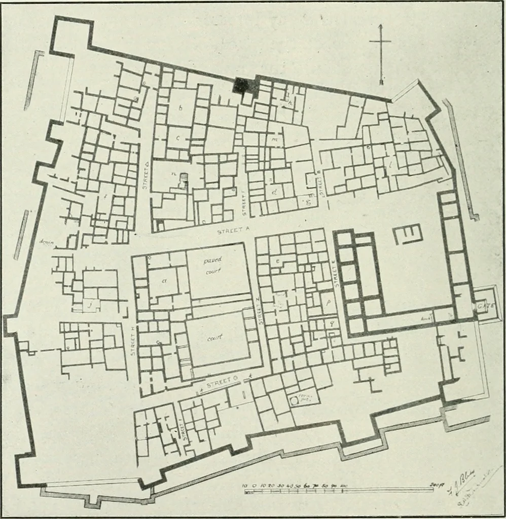 An illustration from Explorations in Bible lands during the 19th century, 1903, leaf 713