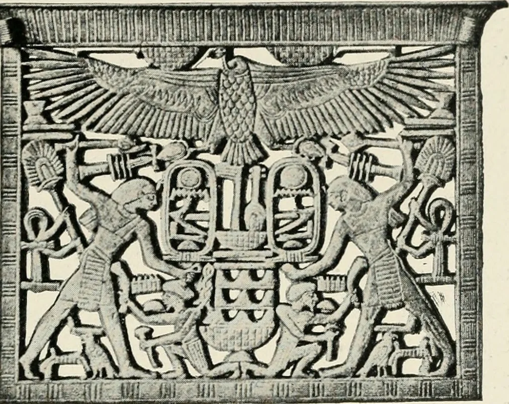 An illustration from Explorations in Bible lands during the 19th century, 1903, leaf 772