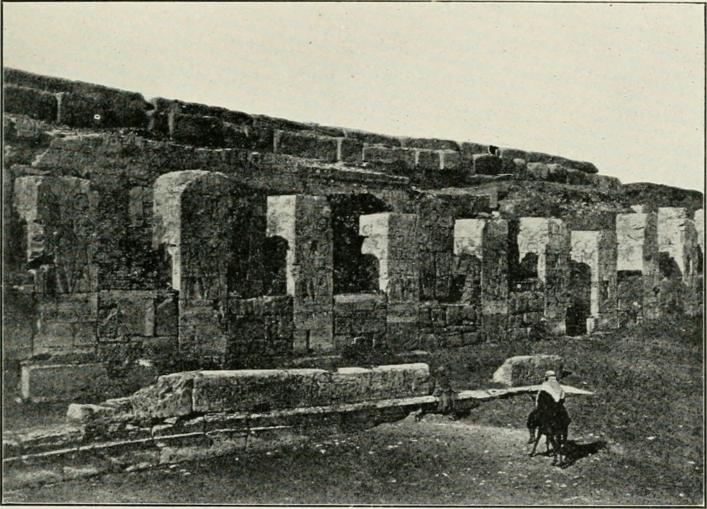 An illustration from Explorations in Bible lands during the 19th century, 1903, leaf 792