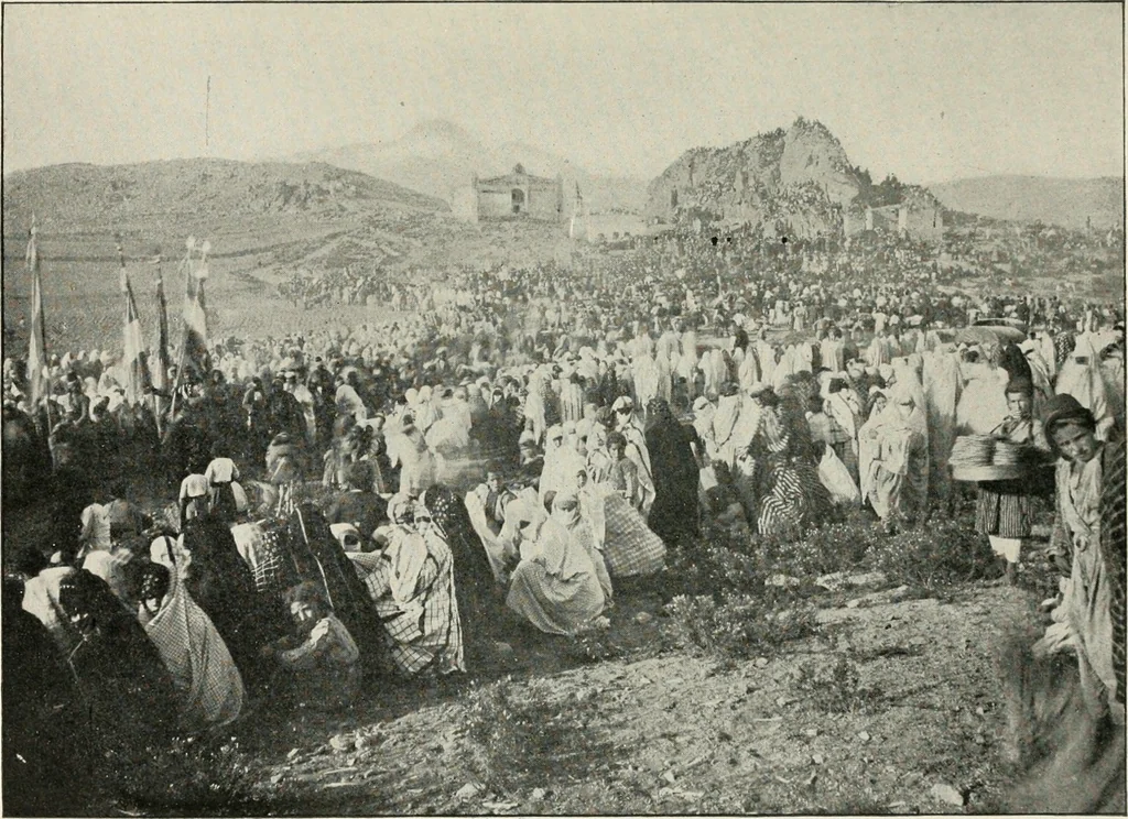 An illustration from Explorations in Bible lands during the 19th century, 1903, leaf 842